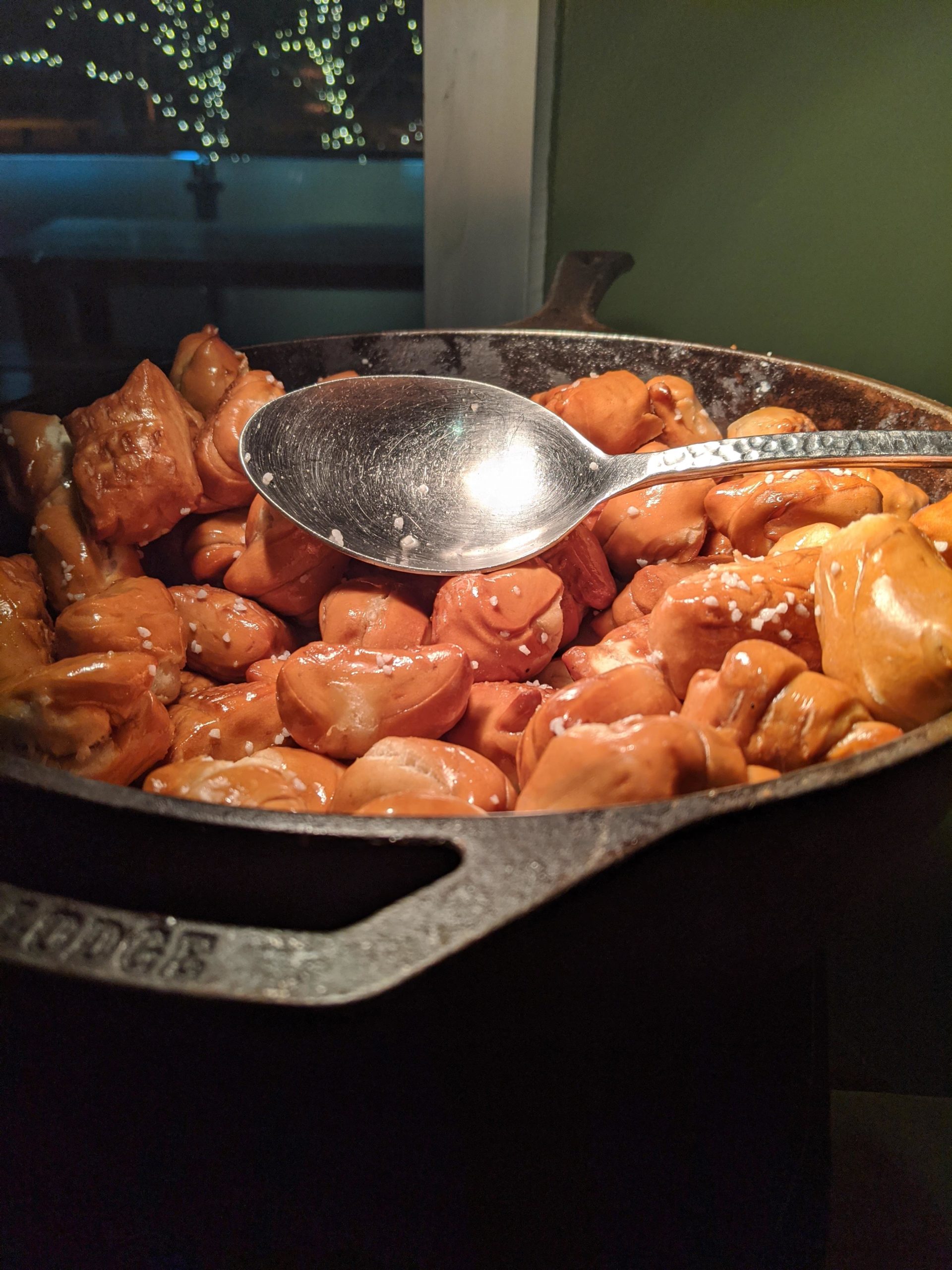 This bowl of pretzel bites caught our eye